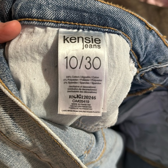 NWT Kensie Jean Vintage Luxe The Ella High-Rise Straight - Picture 8 of 8